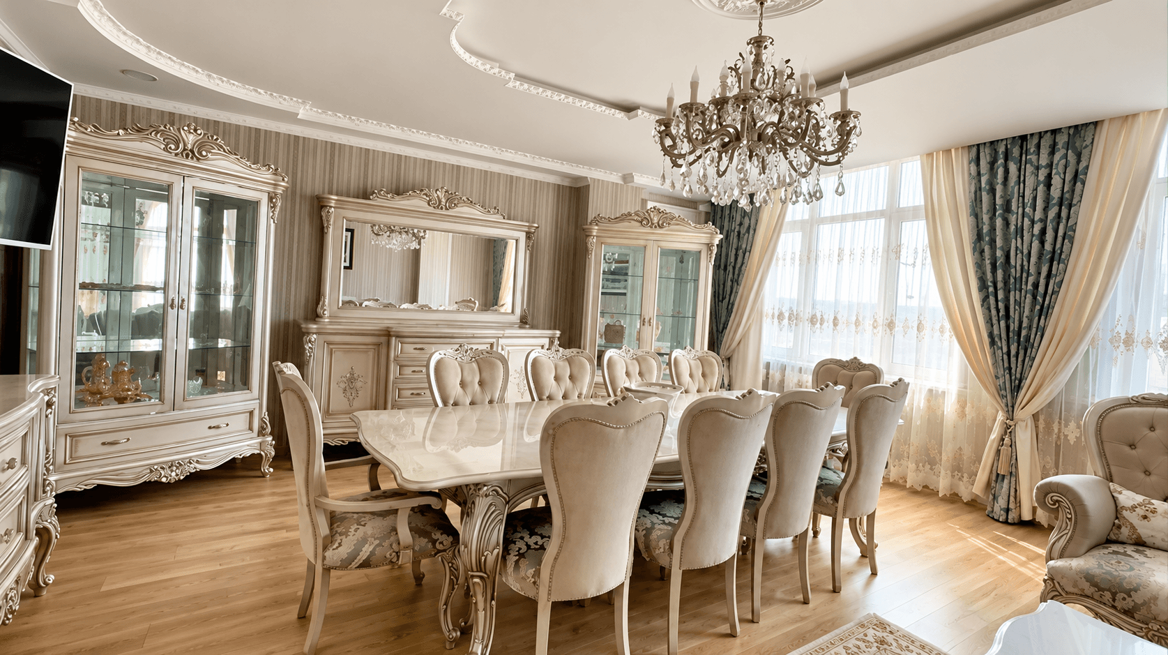 Элитка, 3 ком, 132 м2, этаж 4/12, ж/к 7 Небо, Сост: Евроремонт - фото 9