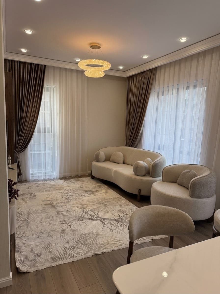 Элитка, 4 ком, 100 м2, этаж 9/17, ж/к BROOKLYN, Сост: Евроремонт - фото 1