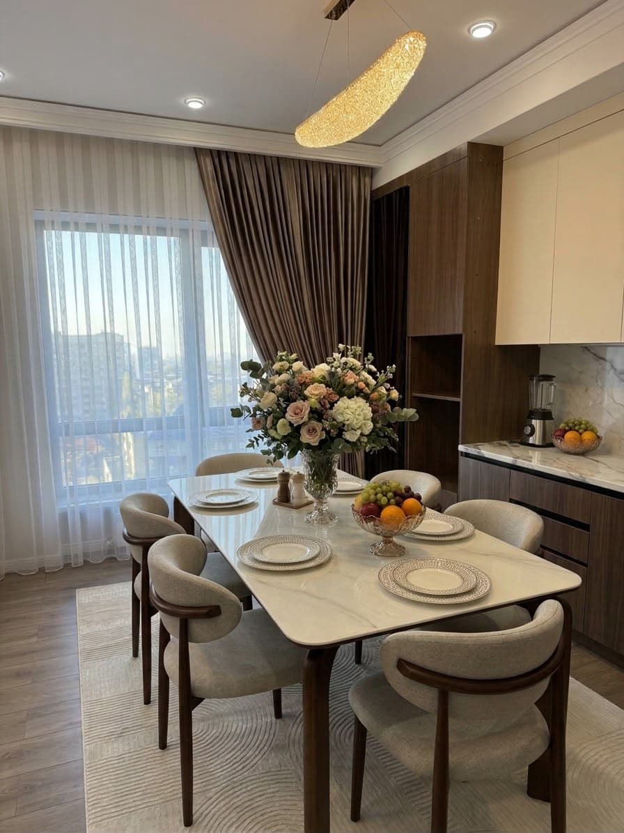 Элитка, 4 ком, 100 м2, этаж 9/17, ж/к BROOKLYN, Сост: Евроремонт - фото 2