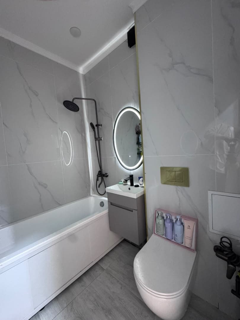 Элитка, 3 ком, 88 м2, этаж 5/9, ж/к JIbek City, Сост: Евроремонт - фото 2