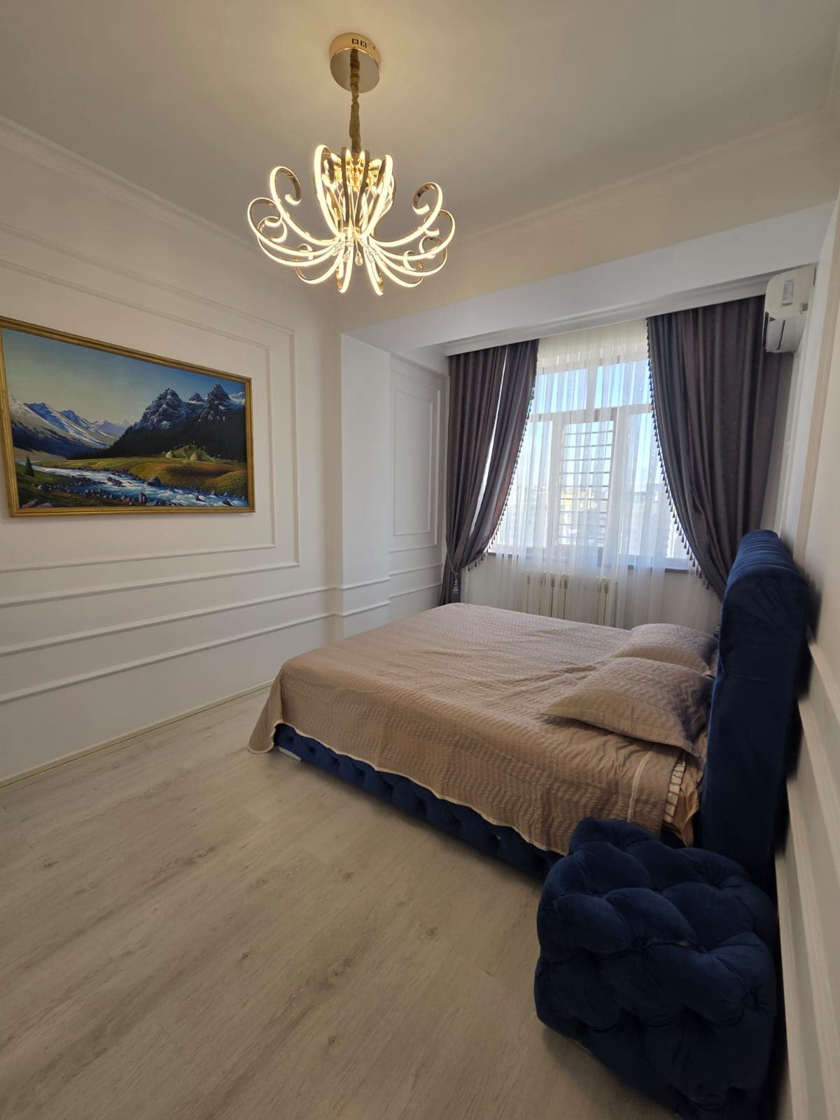 Элитка, 3 ком, 102 м2, этаж 12/12, ж/к Кожомкул +, Сост: Евроремонт - фото 9