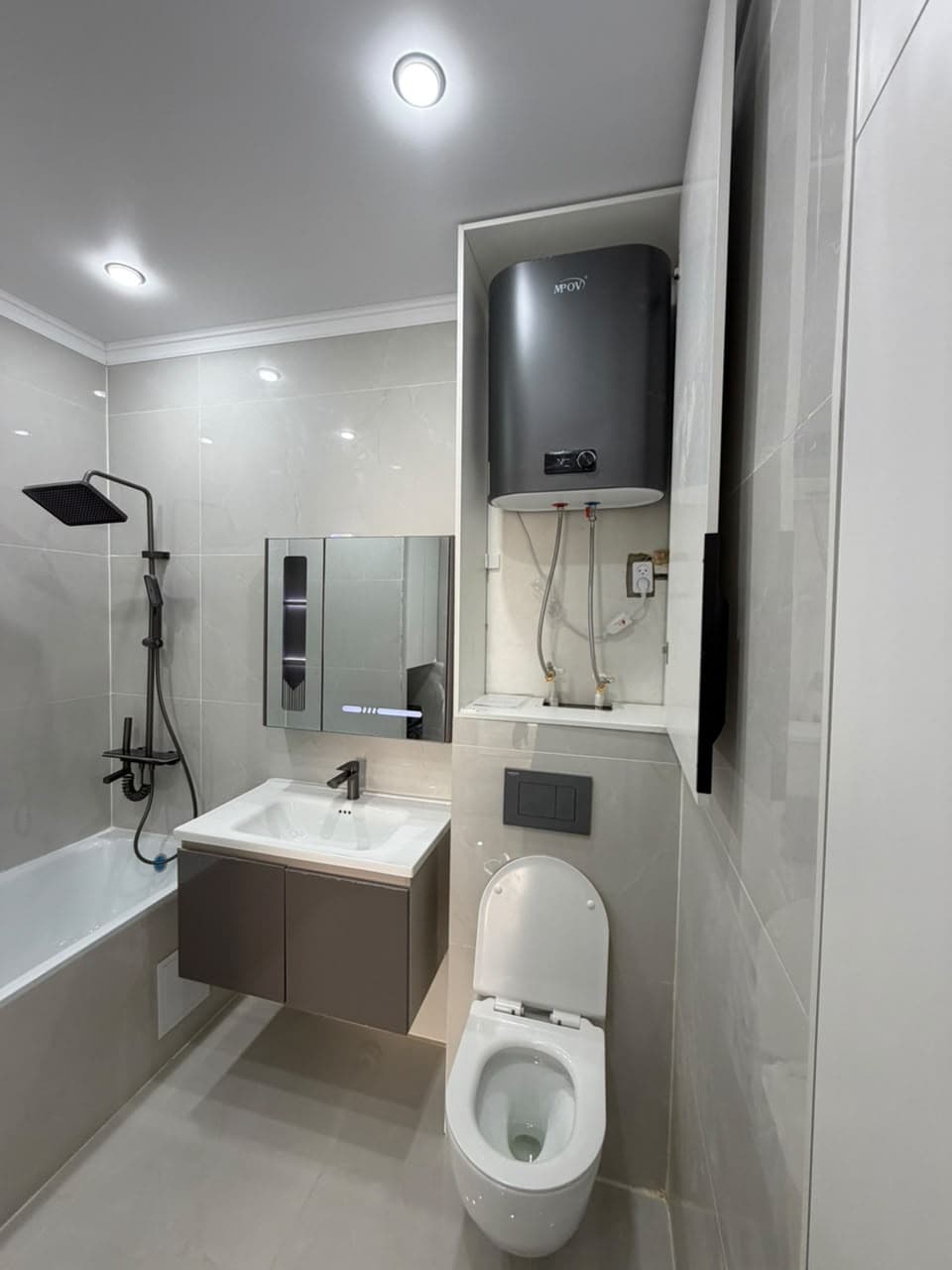 Элитка, 3 ком, 83 м2, этаж 13/16, ж/к Aalam City, Сост: Евроремонт - фото 8