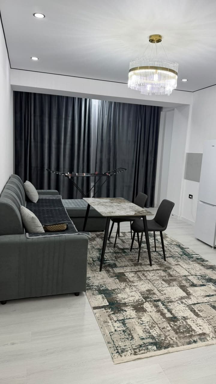 Элитка, 2 ком, 53 м2, этаж 6/14, ж/к Нурзаман Сити (Nurzaman City), Сост: Евроремонт - фото 1