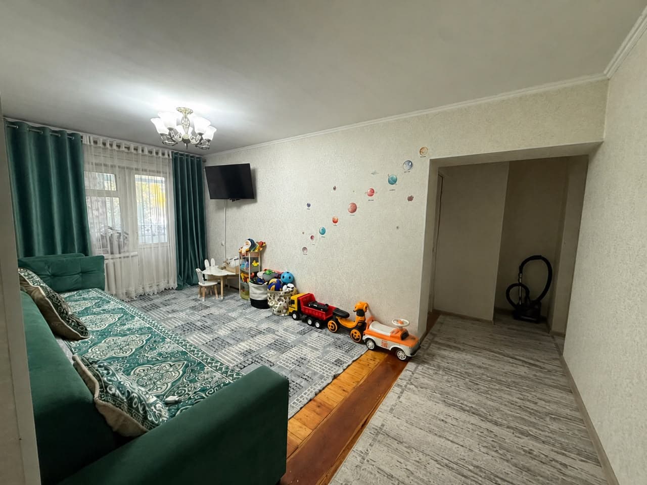 3 ком, Индивидуальный проект, 60 м2, этаж 1/2, Сост: Среднее - фото 1