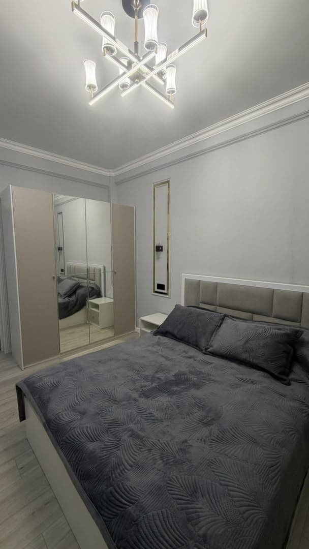 Элитка, 2 ком, 55 м2, этаж 7/14, ж/к Нурзаман Сити (Nurzaman City), Сост: Евроремонт - фото 1