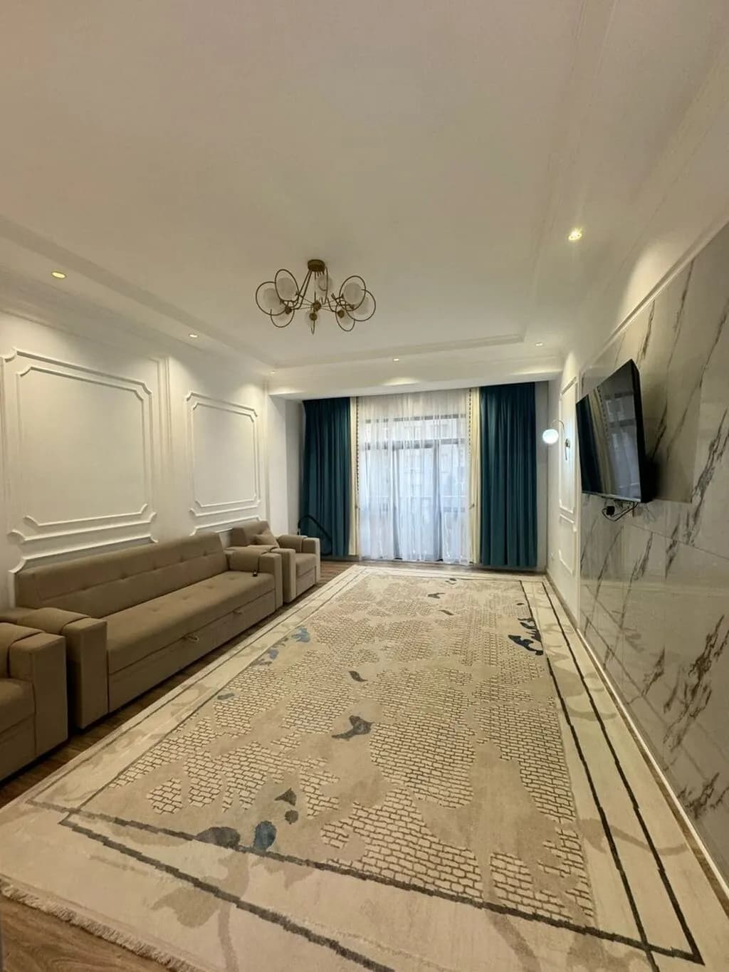 Элитка, 2 ком, 80 м2, этаж 3/13, ж/к Ихлас Резиденс (IHLAS RESIDENSE), Сост: Евроремонт - фото 11