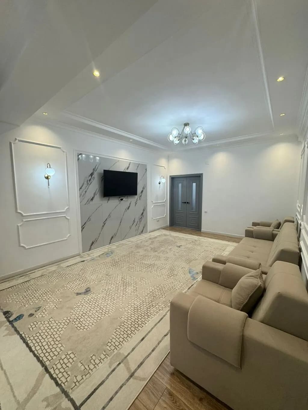 Элитка, 2 ком, 80 м2, этаж 3/13, ж/к Ихлас Резиденс (IHLAS RESIDENSE), Сост: Евроремонт - фото 13