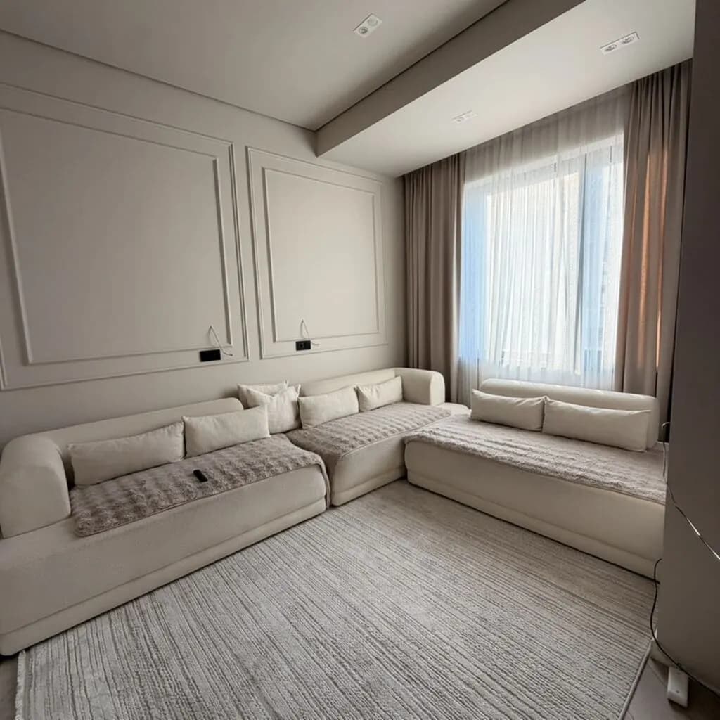 Элитка, 2 ком, 70 м2, этаж 2/5, ж/к Клубный городок Ницца RESIDENCE в Бишкеке, Сост: Евроремонт - фото 8
