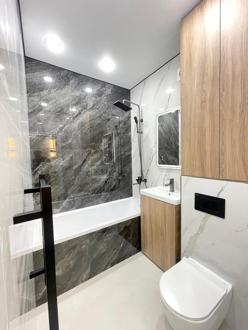 Элитка, 1 ком, 48.1 м2, этаж 8/9, ж/к JIbek City, Сост: Евроремонт - фото 5
