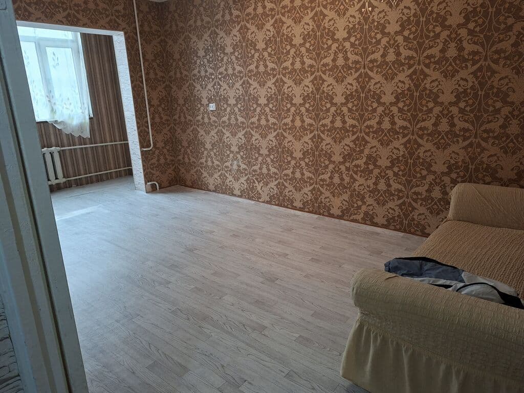 1 ком, 105 серия, 34 м2, этаж 4/9, Сост: Среднее