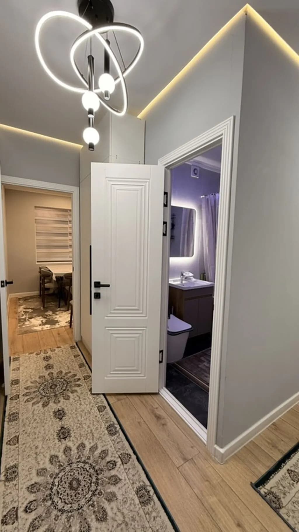 Элитка, 1 ком, 48 м2, этаж 1/9, ж/к JIbek City, Сост: Евроремонт - фото 3