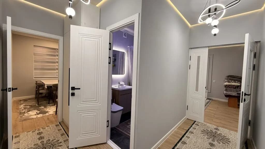 Элитка, 1 ком, 48 м2, этаж 1/9, ж/к JIbek City, Сост: Евроремонт - фото 4