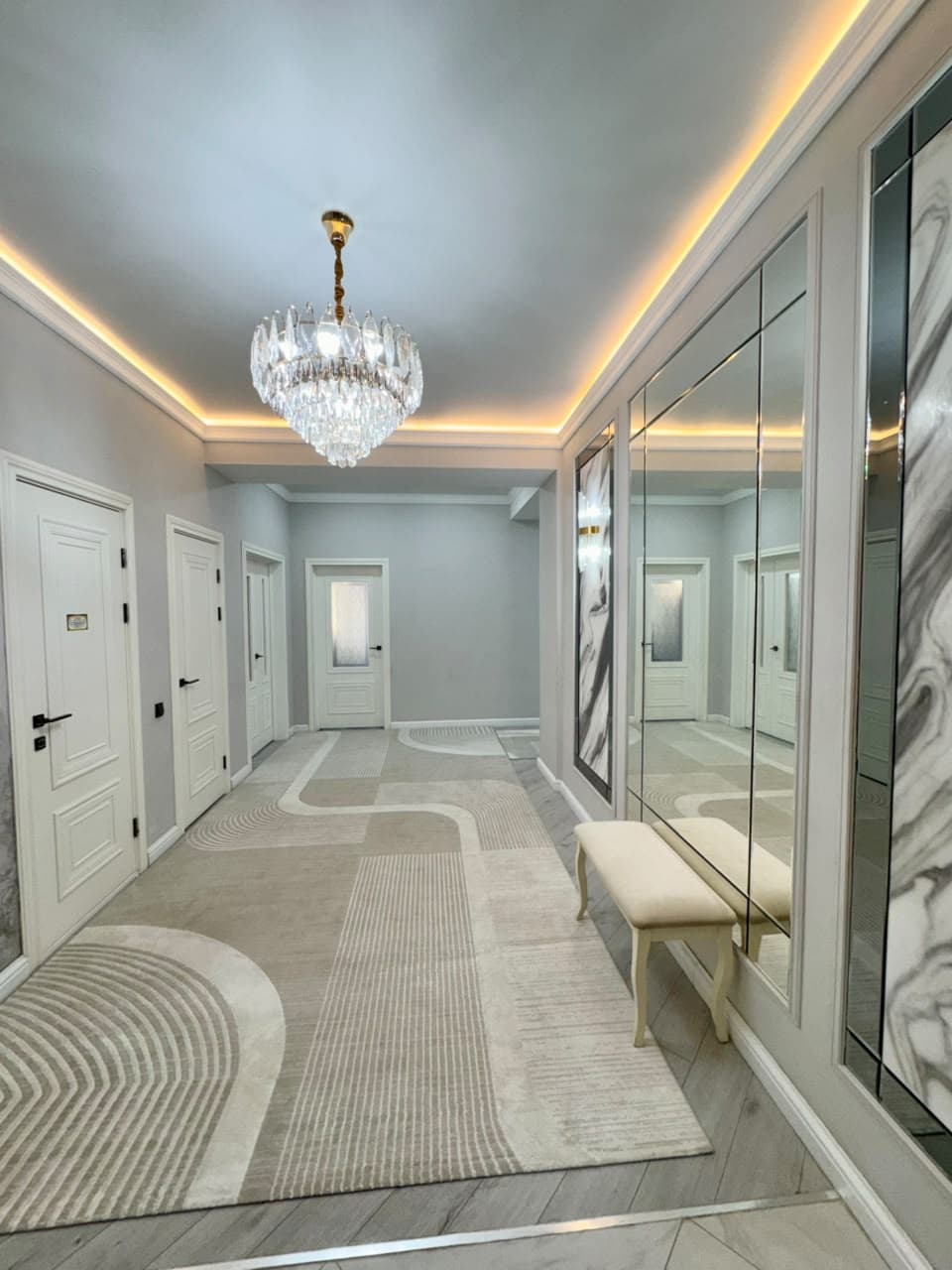Элитка, 4 ком, 150 м2, этаж 2/12, ж/к Грин Ленд (Green Land), Сост: Евроремонт - фото 11